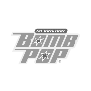 Bomb Pop logo. Logo Bomb Pop.