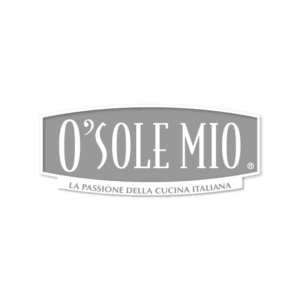 O Sole Mio logo. Logo O Sole Mio.