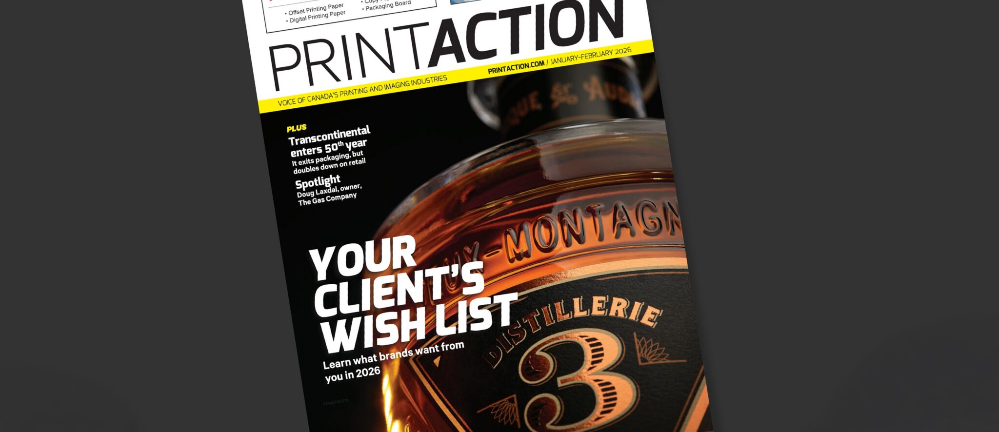 Pigeon Featured on the Cover of PrintAction Magazine - Pigeon